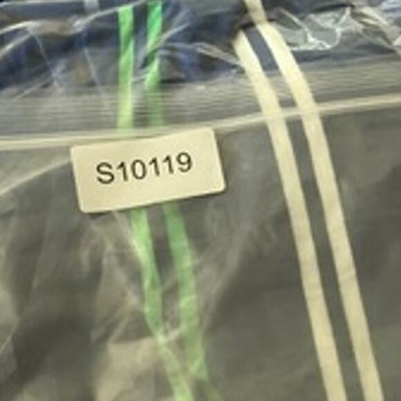 T By Talbots Women Shirt Blue Striped Boat Neck Cross Back Long Sleeve Stretch L - Picture 12 of 12